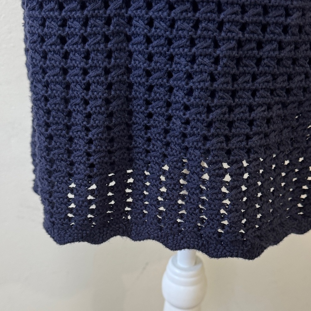 GAP Navy Crochet Summer Dress – Size Small - Picture 6 of 10